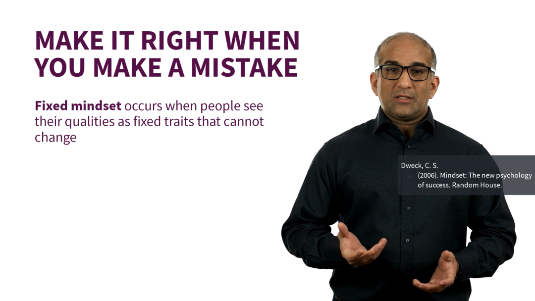 Diversity and Inclusion: Take Action - Make It Right When You Make a Mistake
