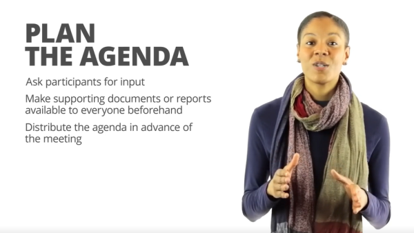 Make Meetings Work: Plan the Agenda