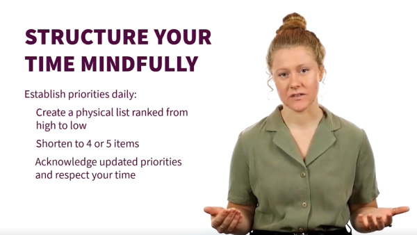 Reduce Workplace Anxiety: Structure Your Time Mindfully - Part 1