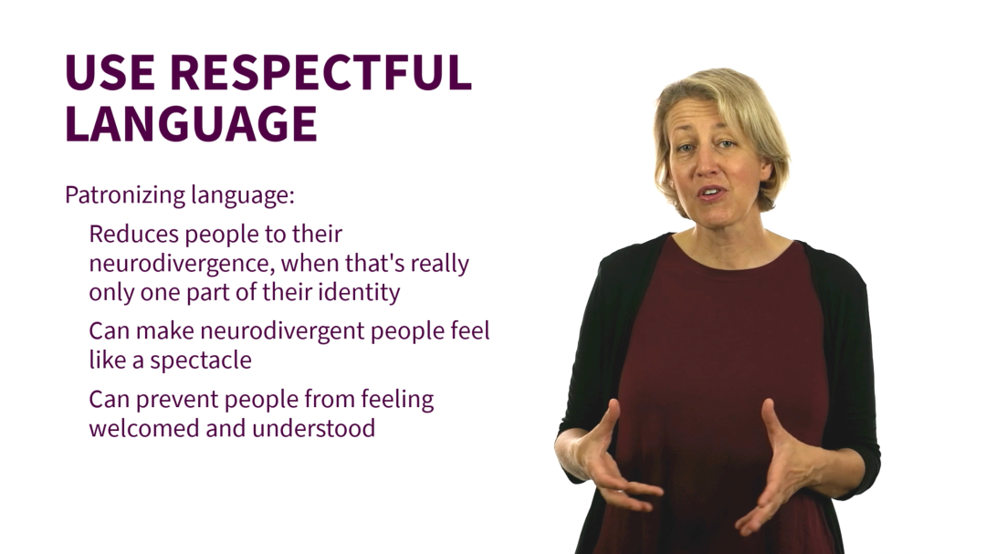 Welcome Neurodiversity in the Workplace: Use Respectful Language