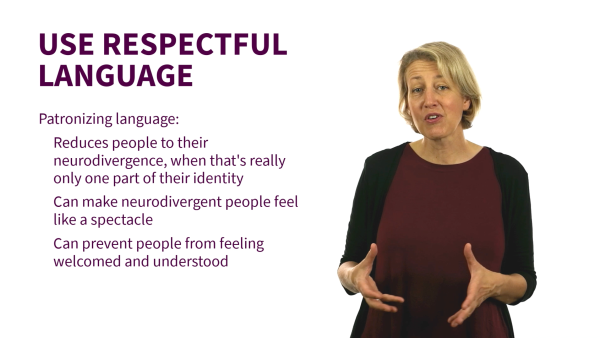 Welcome Neurodiversity in the Workplace: Use Respectful Language