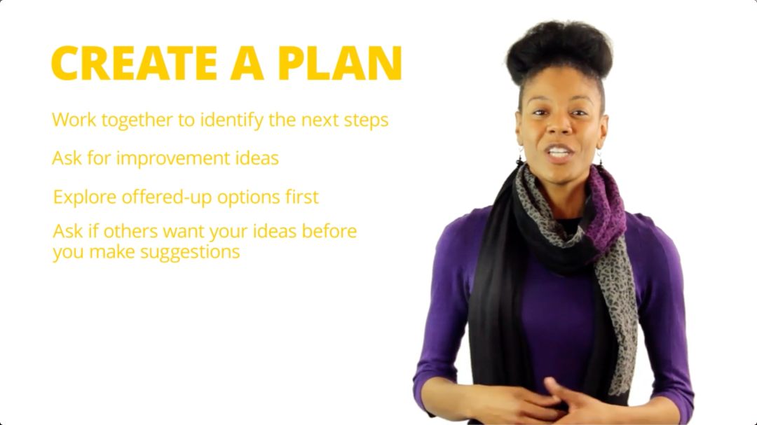 Deliver Meaningful Feedback: Create a Plan