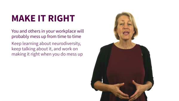 Welcome Neurodiversity in the Workplace: Make it Right