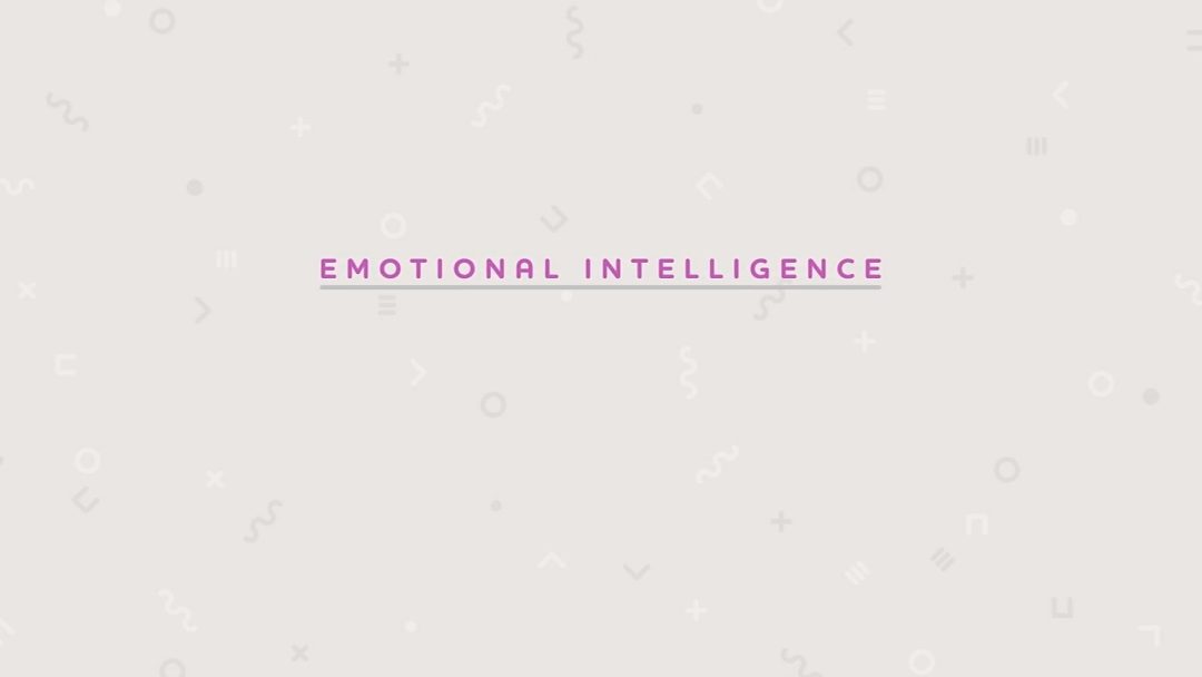 Developing Emotional Intelligence