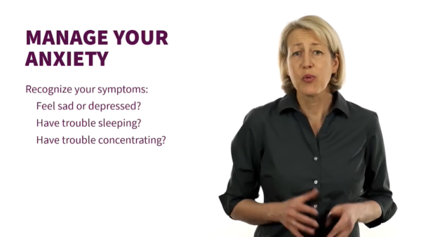 Come to Work Safely: Manage Your Anxiety