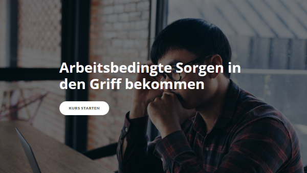 Arbeitsbedingte Sorgen in den Griff bekommen