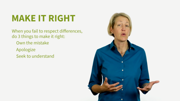Respect Gender and Sexual Differences: Make It Right