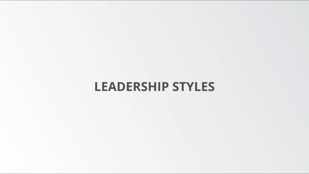 Leadership Styles