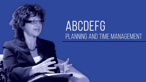 ABCDEFG ‚– Planning and Time Management