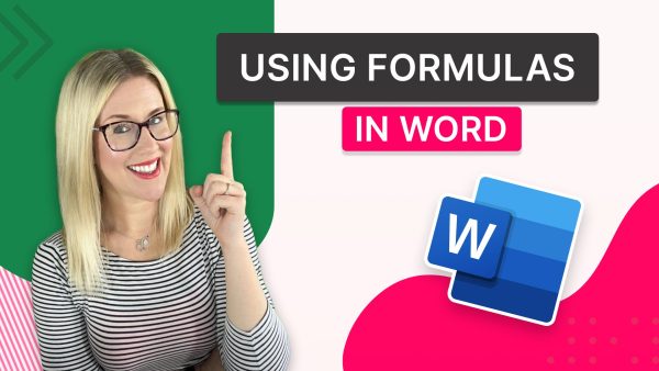 Using Formulas in Word