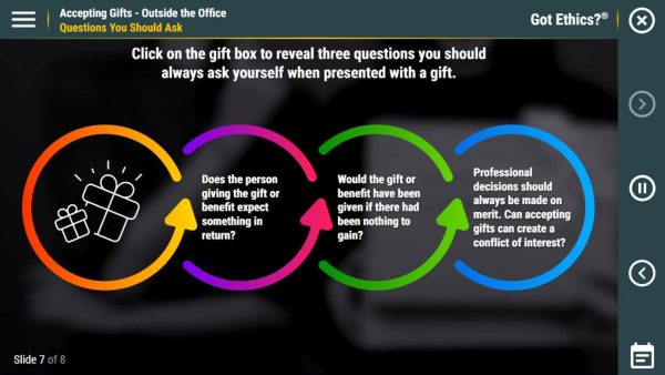 Got Ethics?¬Æ: Accepting Gifts - Outside the Office
