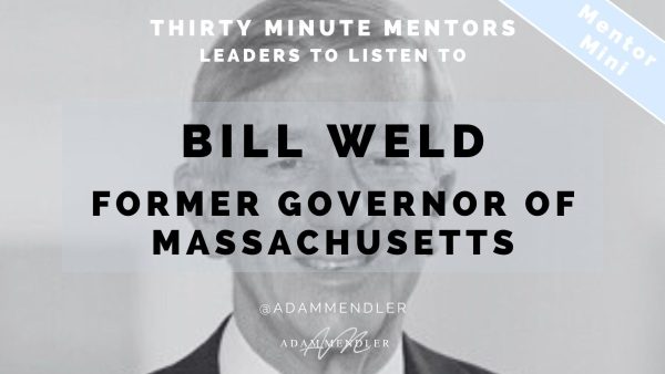 Principle, Conviction, Self-Deprecation, and Trust: A Governor‚Äôs Guide to Success