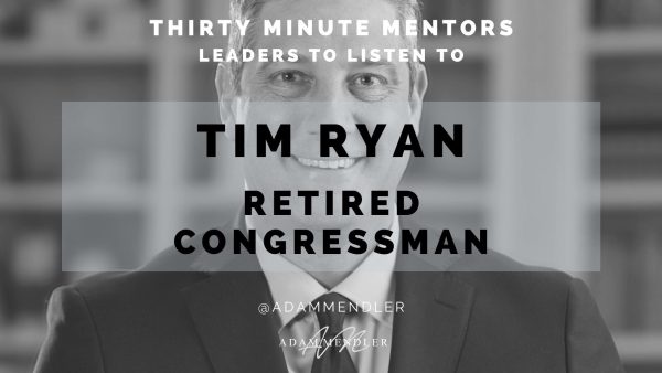 Leadership, Relationships, Mindset, and Trust: Lessons From a Former Congressman
