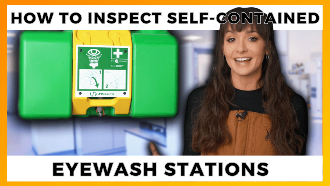 How to Inspect Self-Contained Eyewash Stations