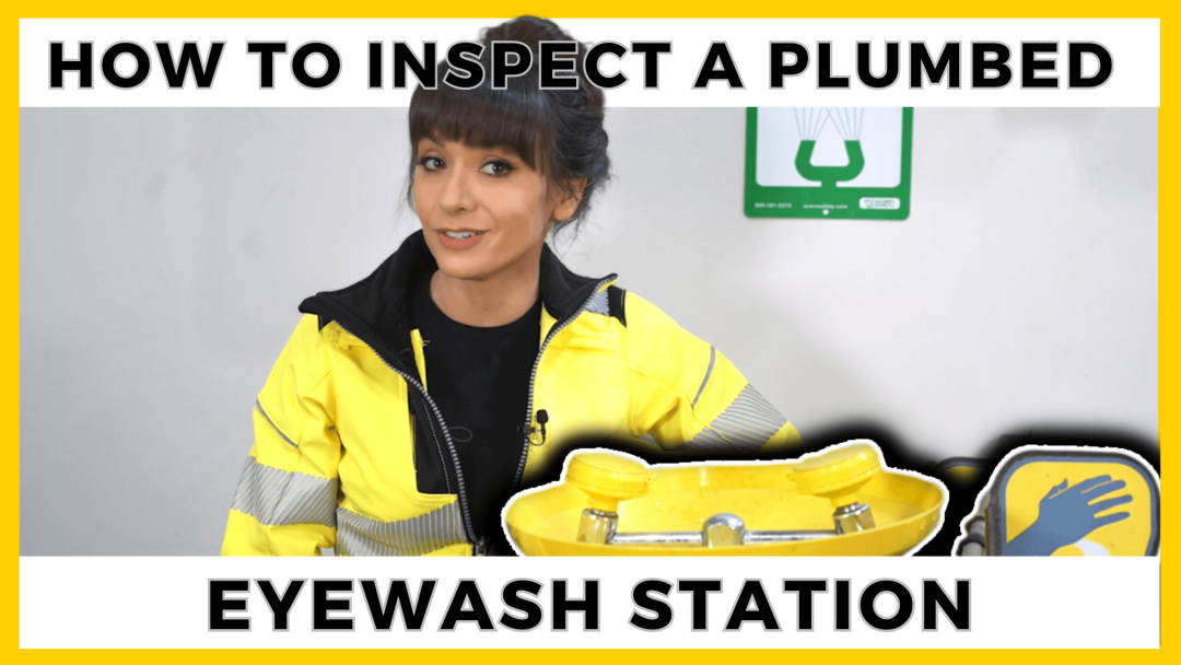 How to Inspect Plumbed Eyewash Stations