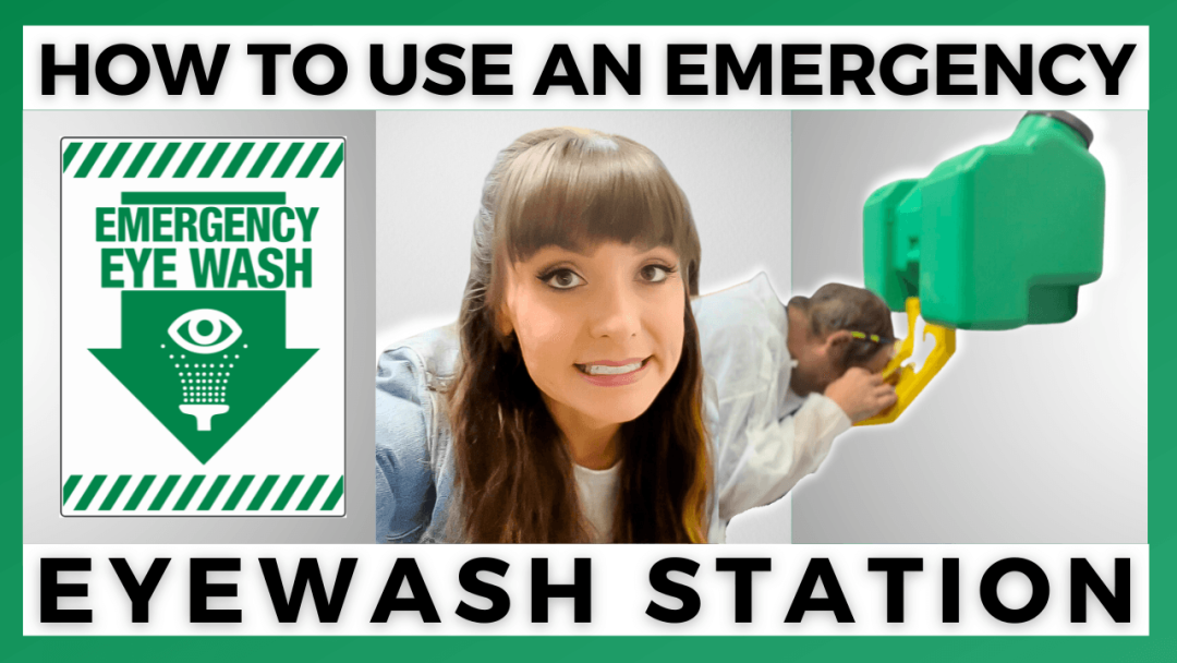 How to Use an Eyewash Station