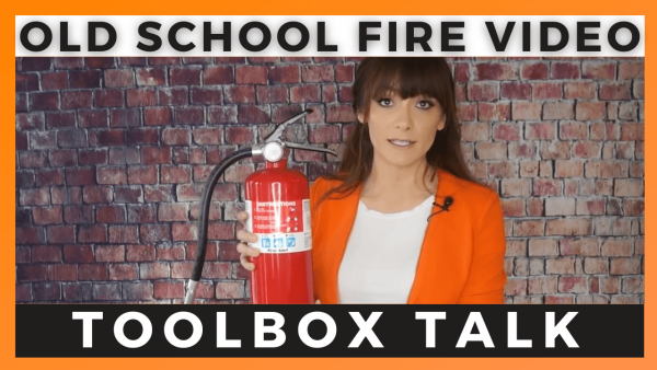 Old School Fire Extinguisher Video