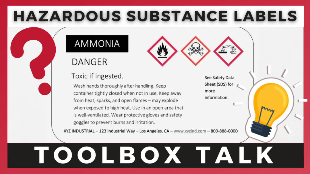 Hazardous Substance Labels