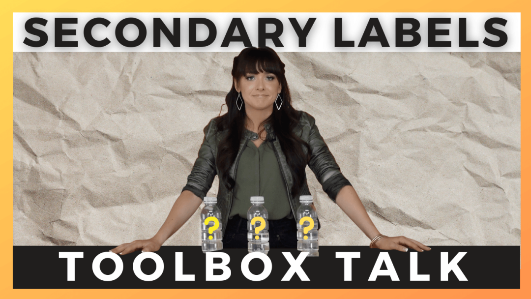 Hazardous Substance Secondary Labels