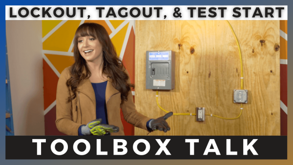 Simple Lockout Tagout Demonstration