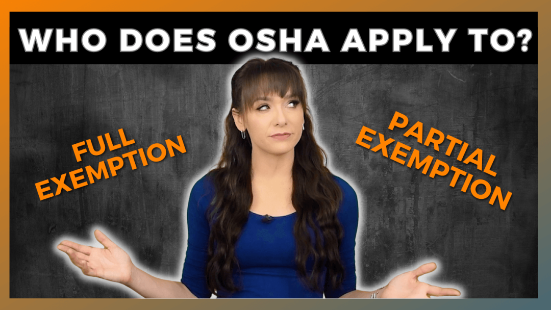 Who Does OSHA Apply To?