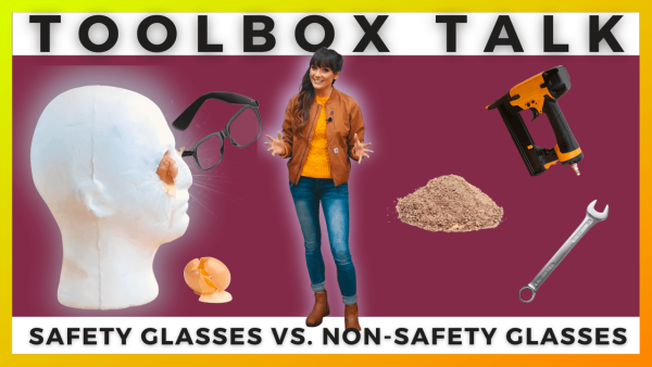 Safety Glasses vs. Non-Safety Glasses