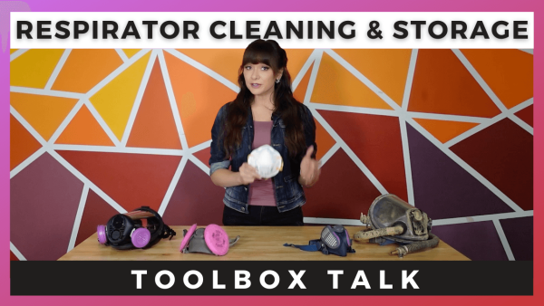 Respirator Cleaning and Storage
