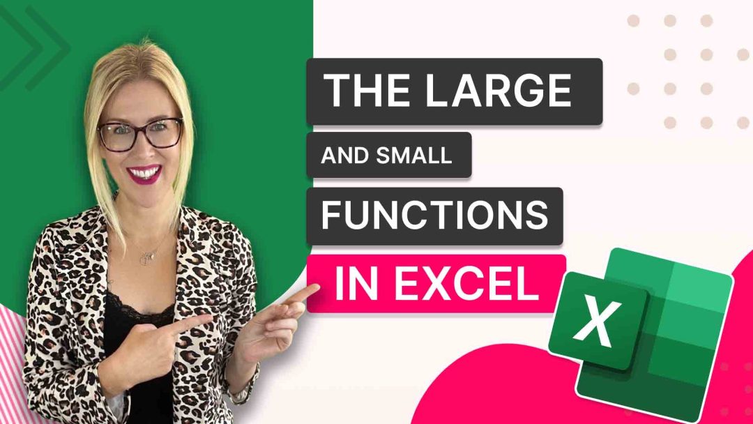 The LARGE and SMALL Functions in Excel