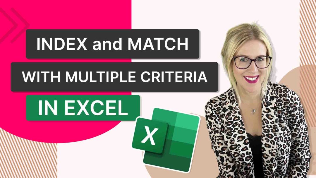 INDEX and MATCH with Multiple Criteria in Excel