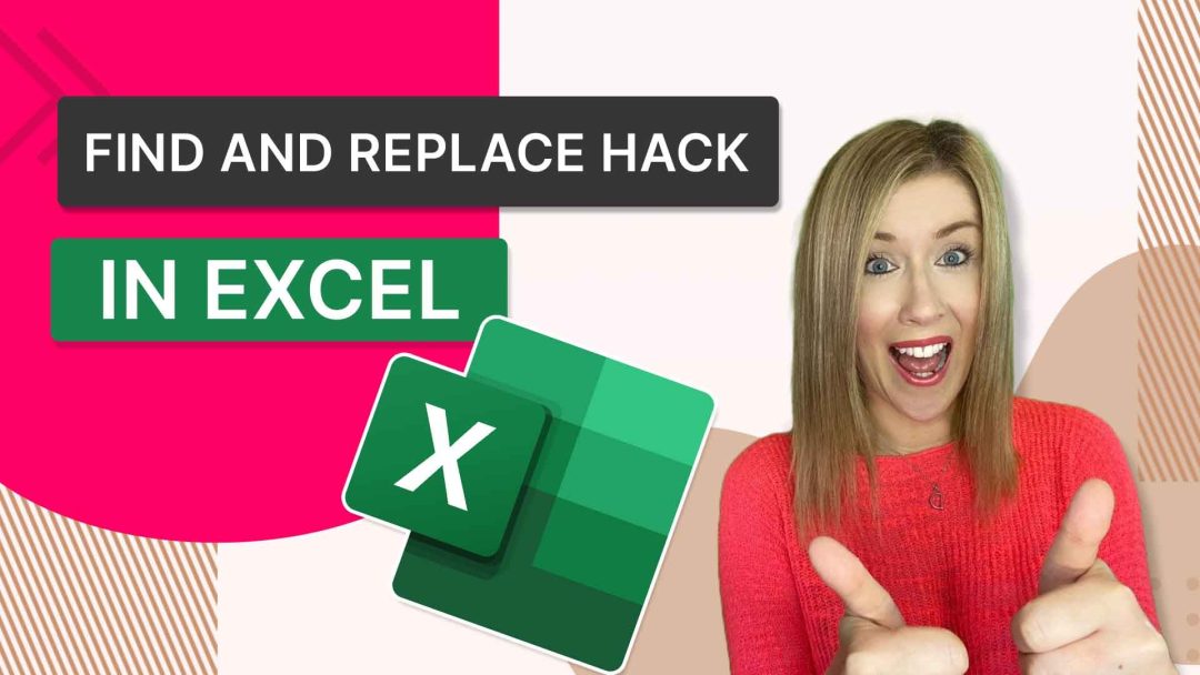 Find and Replace Hack in Excel