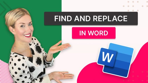 Find and Replace in Word