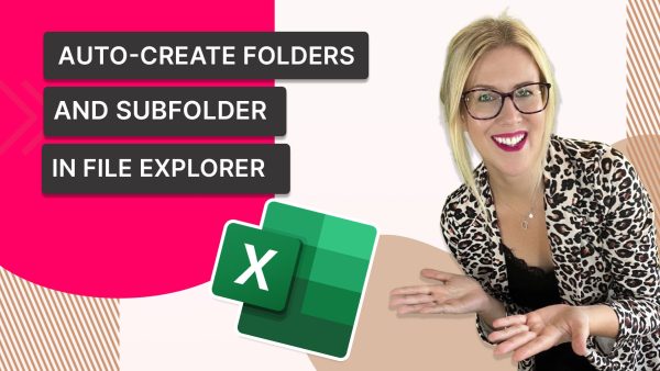Auto-create Folders and Subfolder in File Explorer