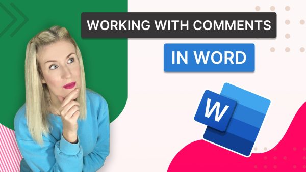 Working with Comments in Word