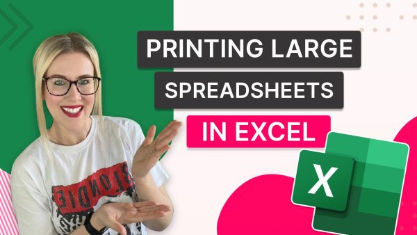 Printing Large Spreadsheets in Excel
