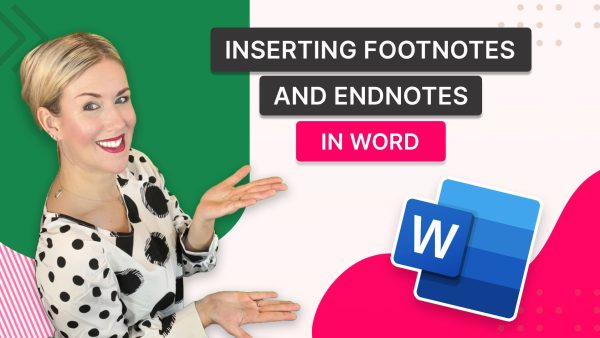 Footnotes and Endnotes in Word