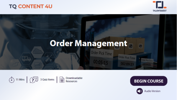 Order Management