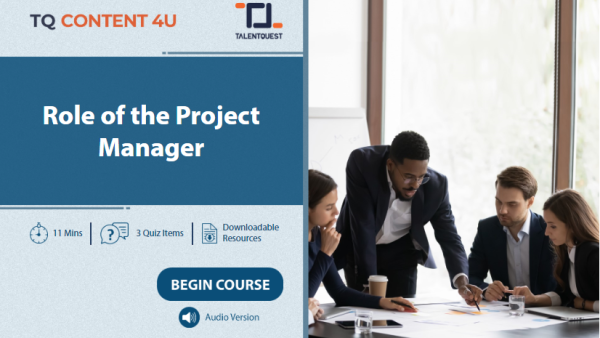 Role of the Project Manager