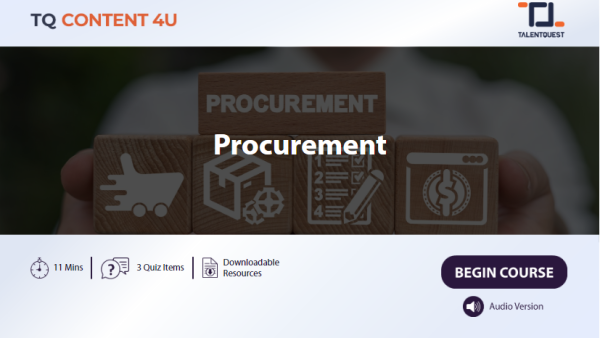 Procurement