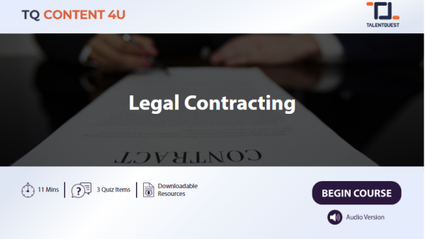 Legal Contracting