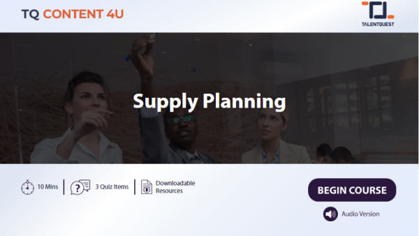 Supply Planning