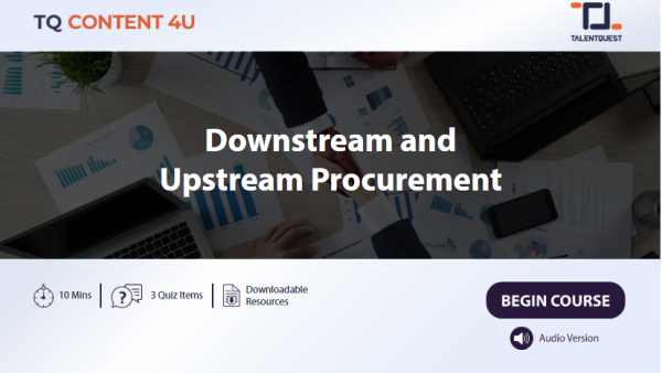 Downstream and Upstream Procurement