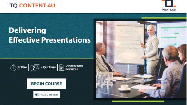Delivering Effective Presentations