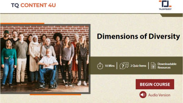 Dimensions of Diversity
