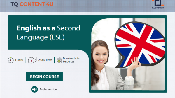 English as a Second Language (ESL)