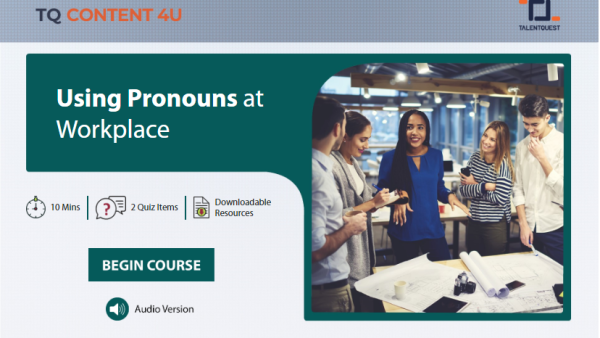 Using Pronouns at Workplace