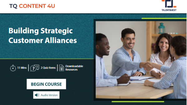 Building Strategic Customer Alliances