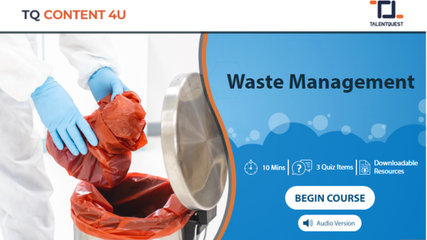 Waste Management in Healthcare