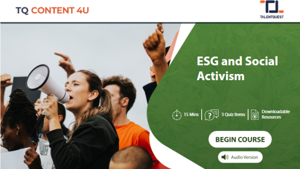 ESG and Social Activism