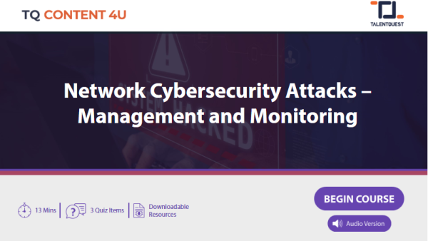 Network Cybersecurity Attacks: Management and Monitoring