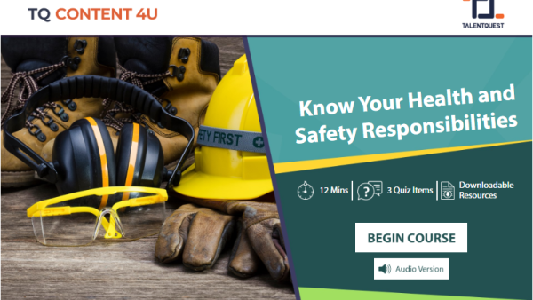 Know Your Health and Safety Responsibilities